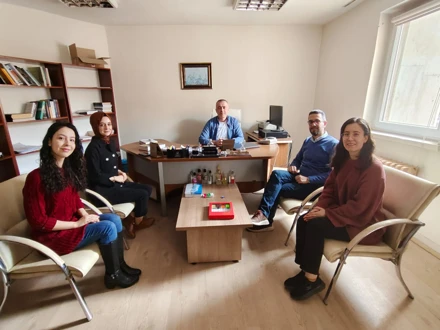 Türk Psikologlar Derneği Konya İl Temsilciliği bölümümüzü ziyaret etti.